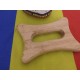 Paleta Modelatoare 4 in 1 Lemn de Bambus (15x11cm) MaderoTerapie / Masajul Anticelulitic / Slimming / Drenaj  GuaSha + CADOU