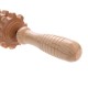 Roller (40 cm) zimtat din lemn cu 9 role independente pentru Masajul Anticelulitic, Tonifiere si Relaxare Musculara