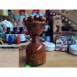 Cupa Sueca 2in1 cu Ciuperca Champinon din lemn esenta tare pentru remodelare corporala MaderoTerapie + CADOU