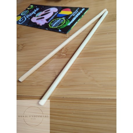 Set 2 bete bambus 100% naturale x 20 cm pentru Masajul Facial, reflexogen sau presopunctura + CADOU