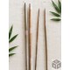 Set Profesional 2 Bete Bambus finisate pentru Masaj, 20 cm si 30 cm (diametru 2 cm - 4 cm) + CADOU la ALEGERE